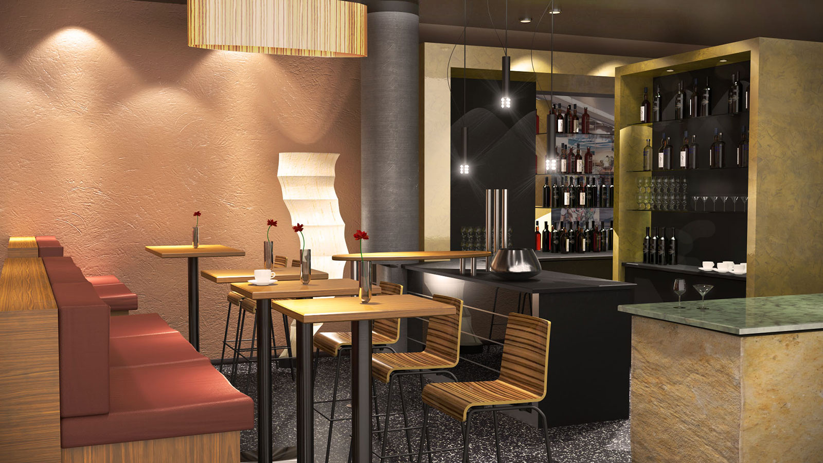 Visualisierung Cafe Innsbruck