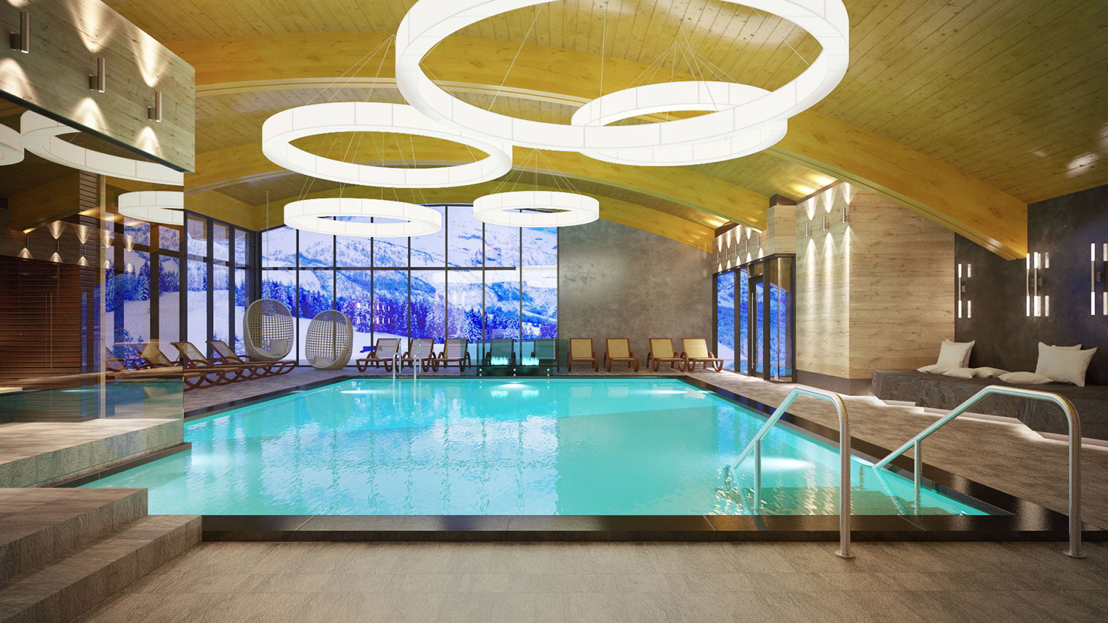 Visualisierung Hotelpool