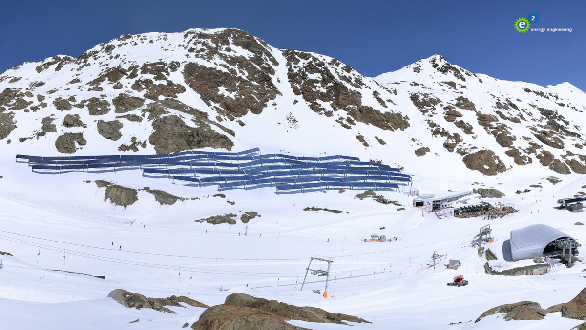 Photovoltaikanlage Pitztaler Gletscher
